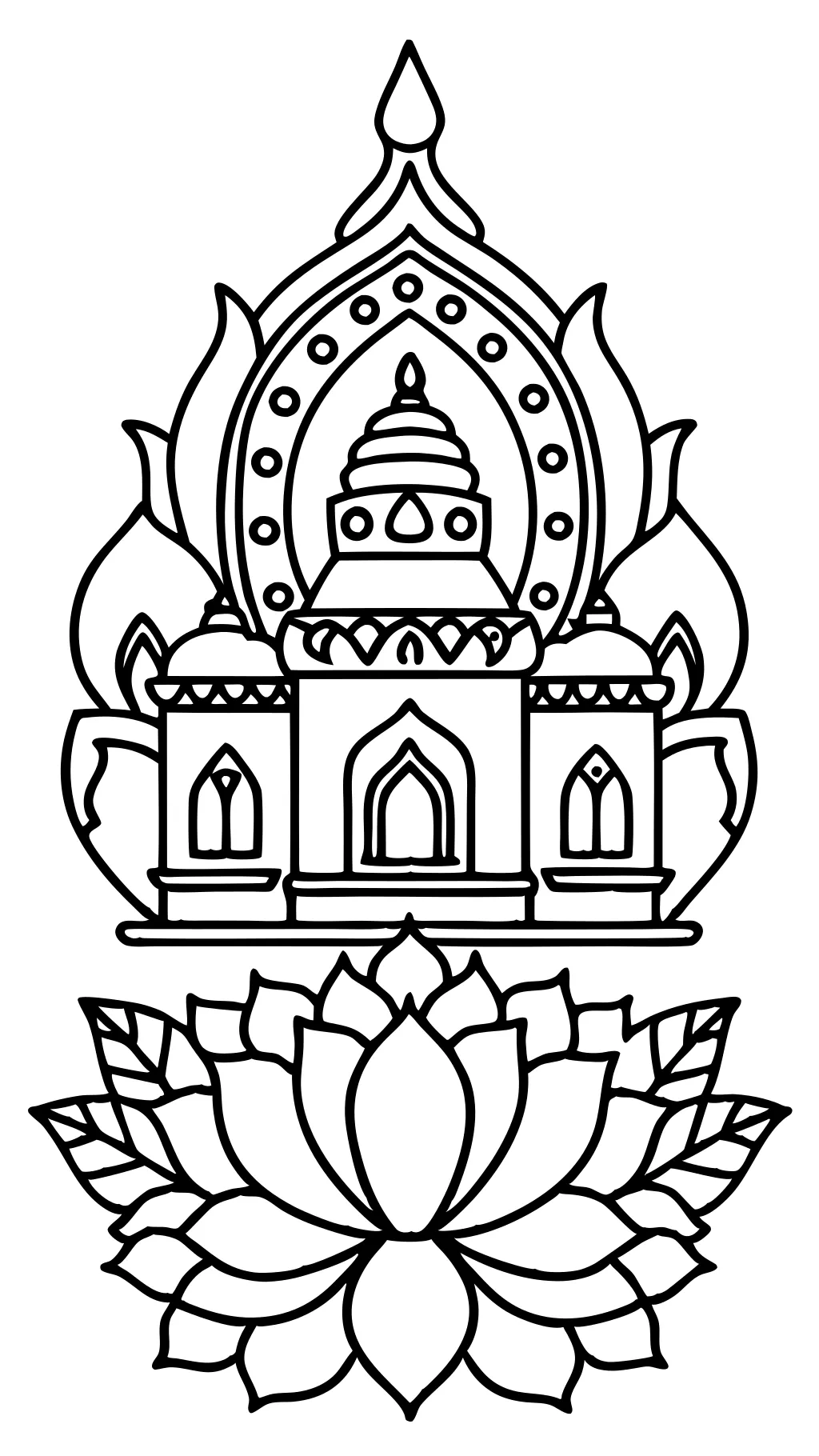 coloring pages from india